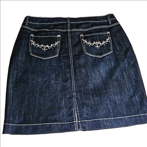 Style & Co. Denim Sparkle Skirt Size: 12 NWOT